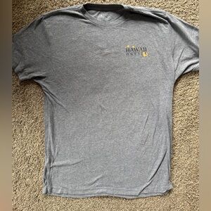 O'Neill Heather Gray Crew T-Shirt with hawaiian islands Logo